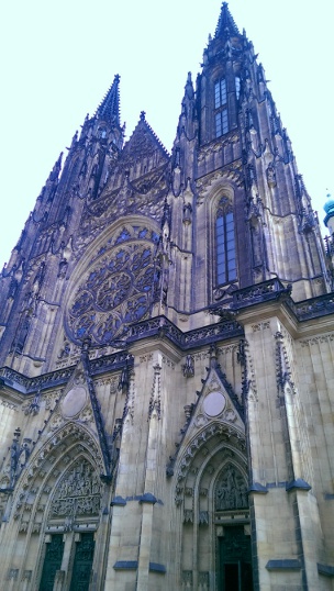 prague castle view